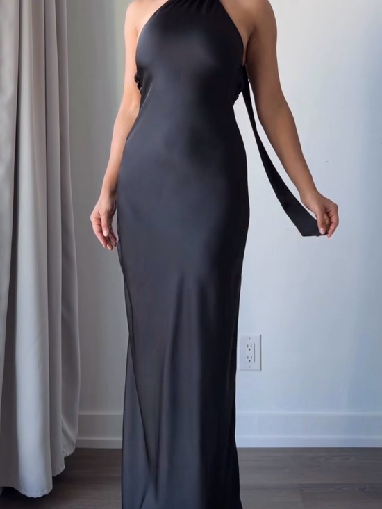 Peppermayo Dresses & Skirts - Peppermayo - Keena Scarf Maxi Dress - Black